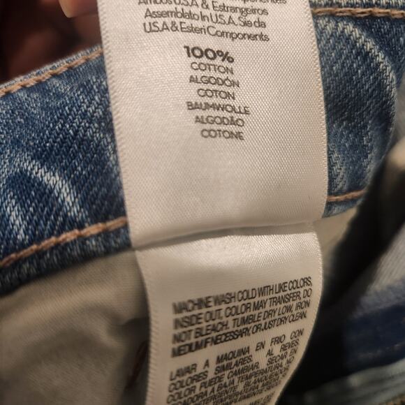 MOTHER SUPERIOR The dual ditcher blue denim maxi skirt size 27 - Picture 10 of 10